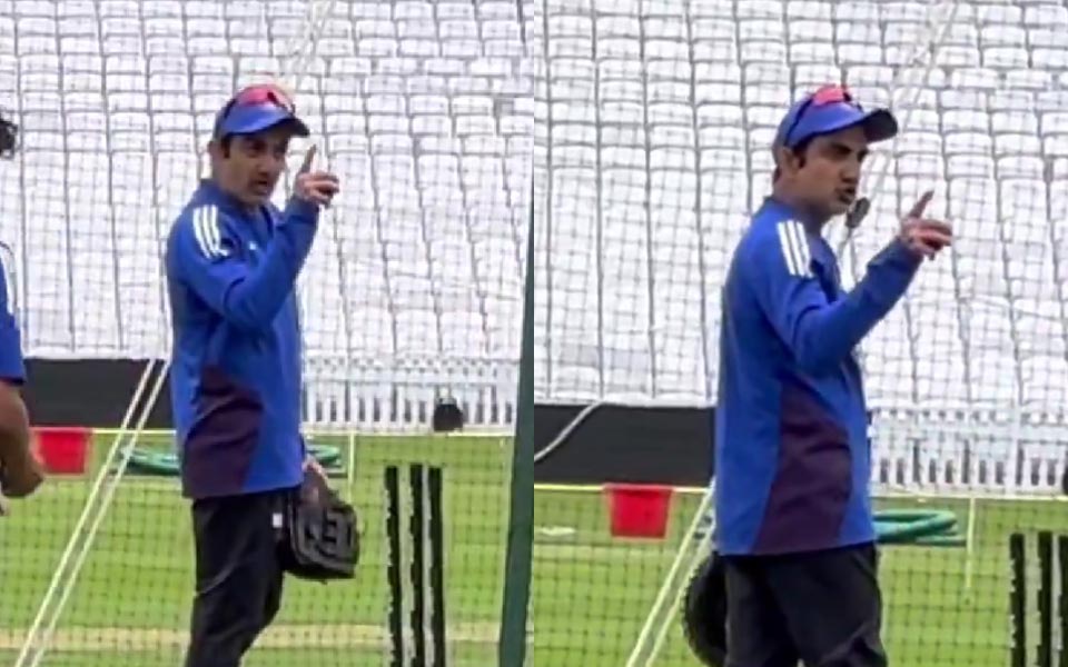 ENG vs IND 2025: Gautam Gambhir involved in heated argument with Oval groundsman | CricTracker