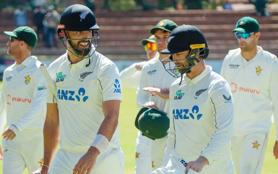 ZIM vs NZ 2025, 1st Test Day 2 Review: Conway, Mitchell miss tons, but BlackCaps in command | CricTracker