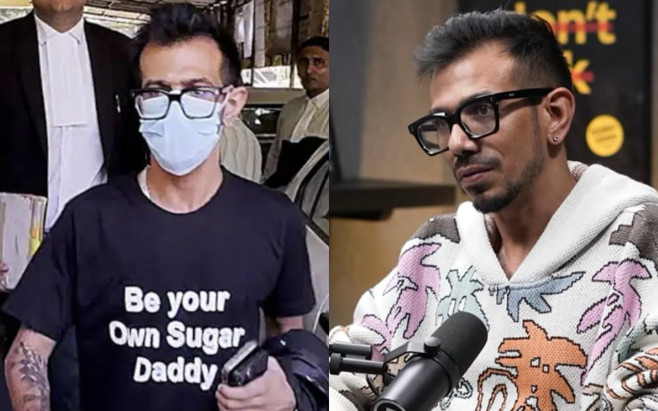 Yuzvendra Chahal reveals why he wore ‘Be Your Own Sugar Daddy’ T-shirt at divorce hearing | CricTracker