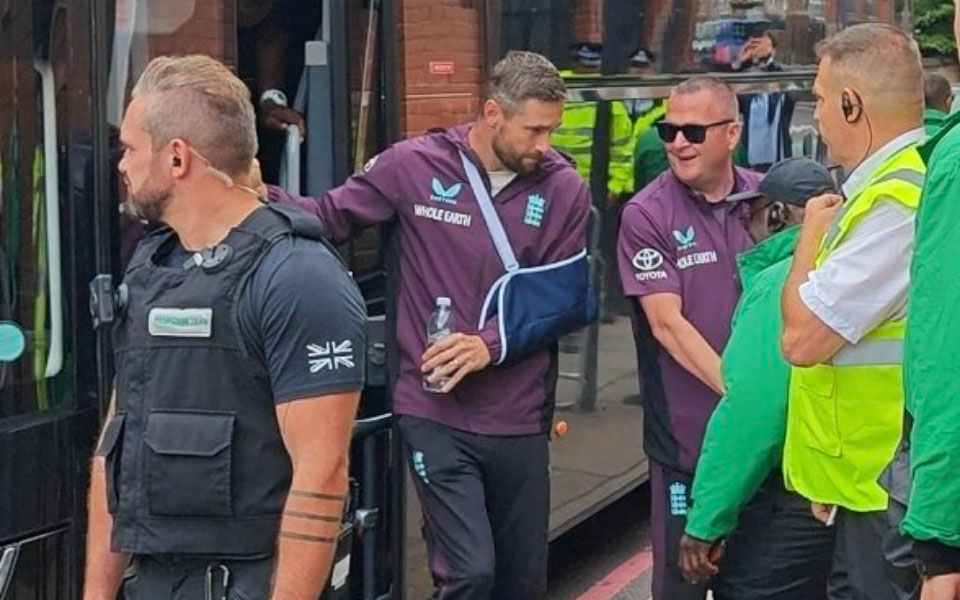 ENG vs IND 2025: England pacer Chris Woakes ruled out of remainder of fifth Test, citing shoulder injury