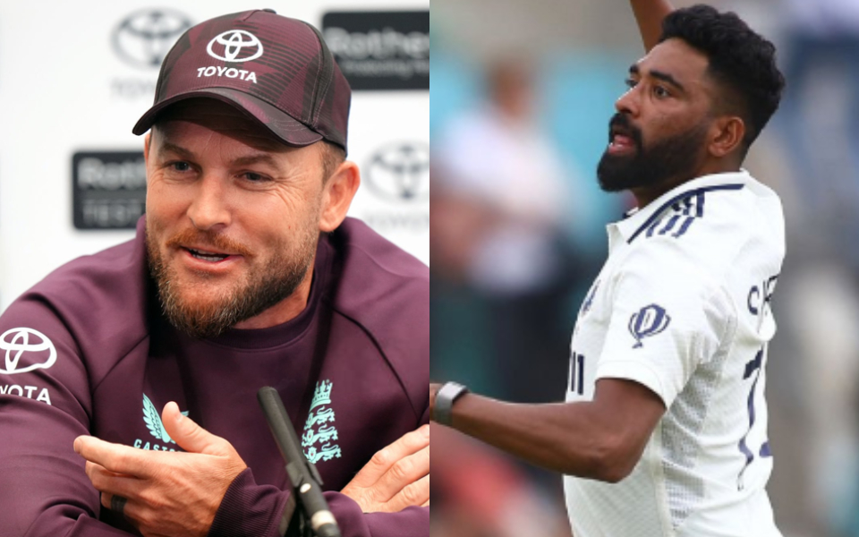 ENG vs IND 2025: ‘He has heart of a lion’ – Brendon McCullum in awe of Mohammed Siraj | CricTracker