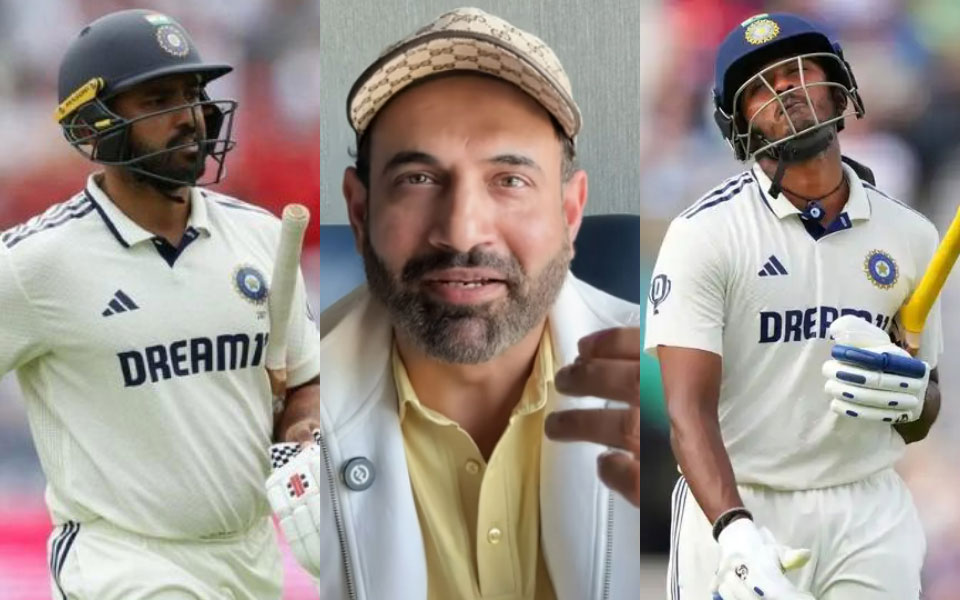 ENG vs IND 2025: Irfan Pathan weighs in on performances of Karun Nair, Sai Sudharsan