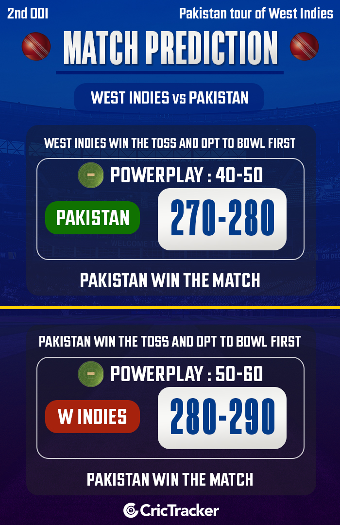 West Indies vs Pakistan, 2nd ODI
