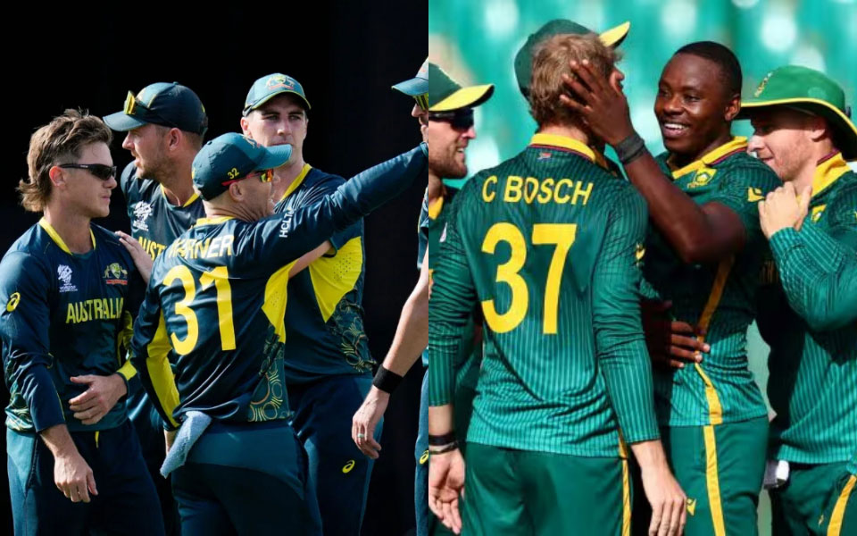 Australia and South Africa