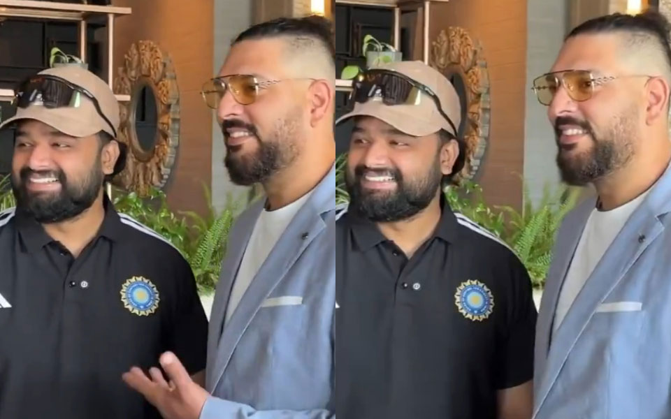 [WATCH] ‘Itna marenga na tujhe’ - Yuvraj Singh warns Rohit Sharma impersonator | CricTracker