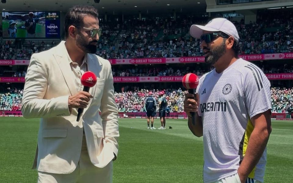 Irfan Pathan and Rohit Sharma