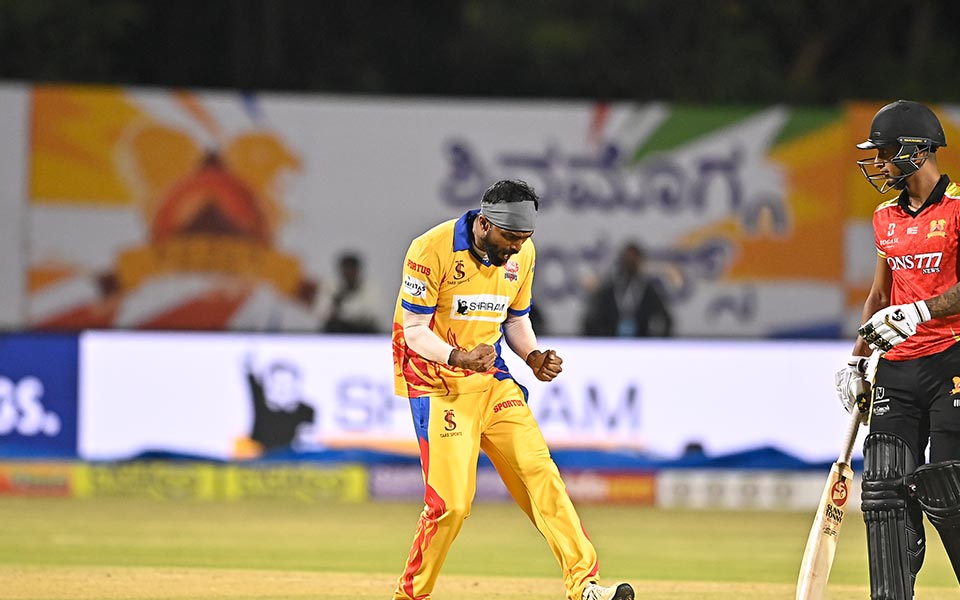 Maharaja Trophy 2025, Match 6 Review: Kranthi Kumar's fifer steers Dragons' 29-run win against Shivamogga Lions