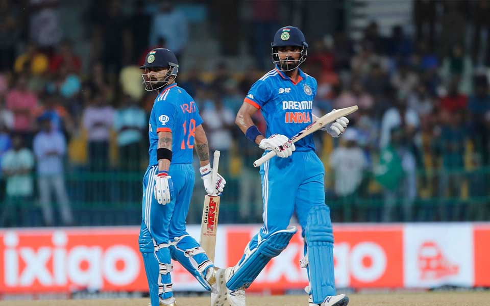 Virat Kohli and KL Rahul