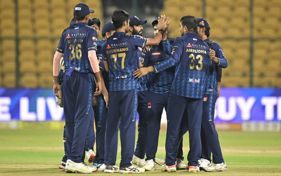 Maharaja Trophy 2025, Match 9 Review: Bengaluru Blasters make it two-in-a-row with eight wickets victory over Shivamogga Lions