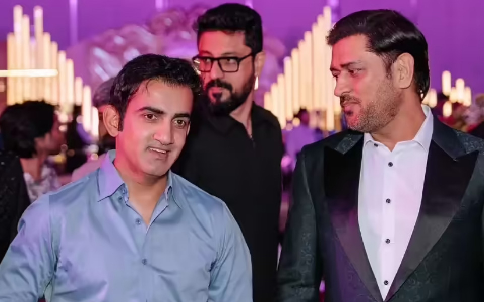 Gautam Gambhir and MS Dhoni