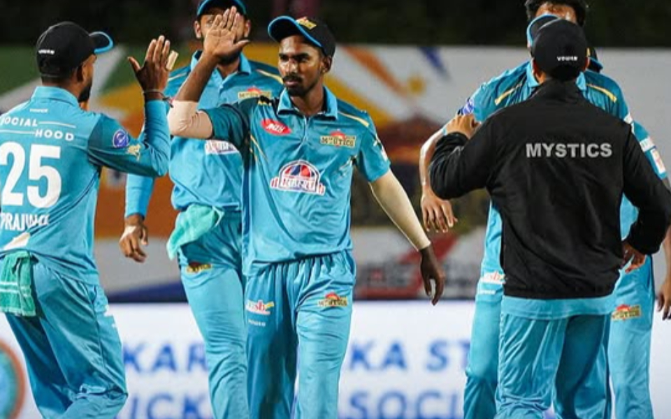 Maharaja Trophy 2025, Match 16 Review: Gulbarga Mystics tame Hubli Tigers with four-wicket win