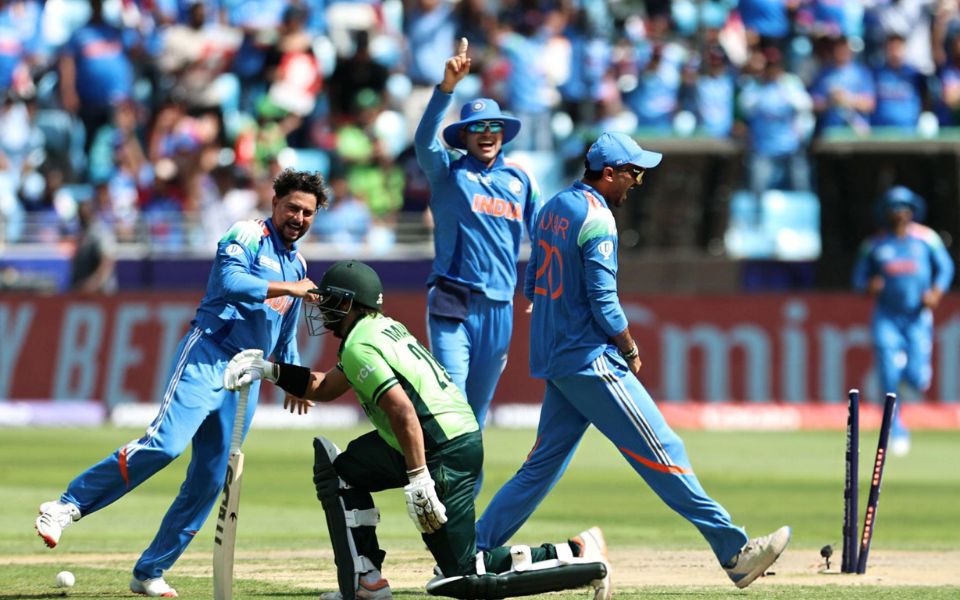 India and Pakistan during Champions Trophy 2025