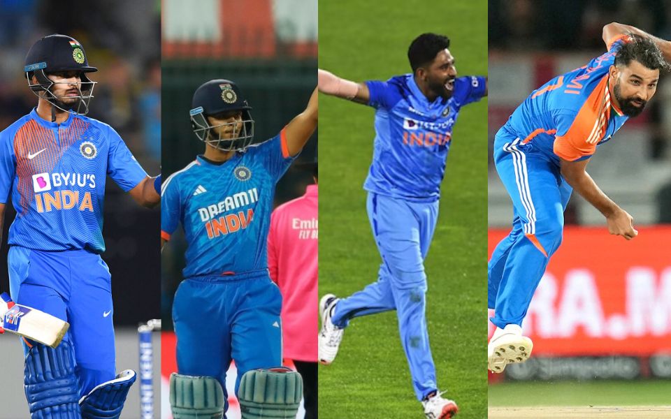 File pics of Shreyas Iyer, Yashasvi Jaiswal, Mohammed Siraj, Mohammed Siraj