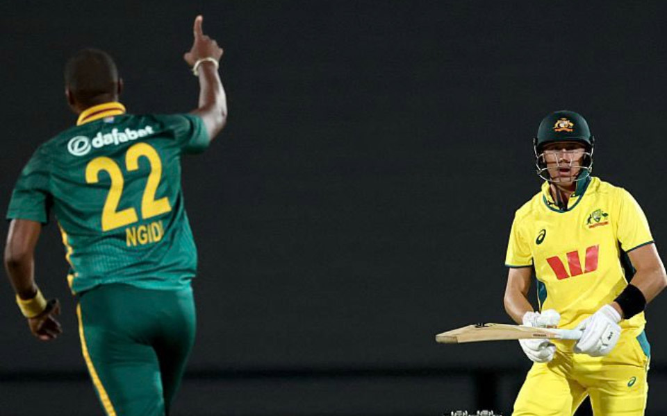 Lungi Ngidi and Marnus Labuschagne