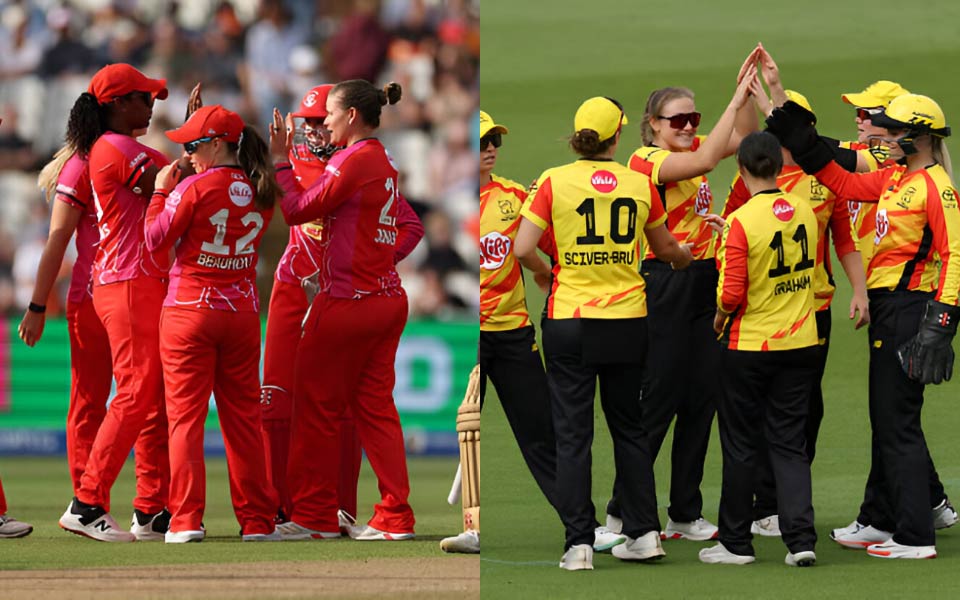 Welsh Fire Women vs Trent Rockets Women