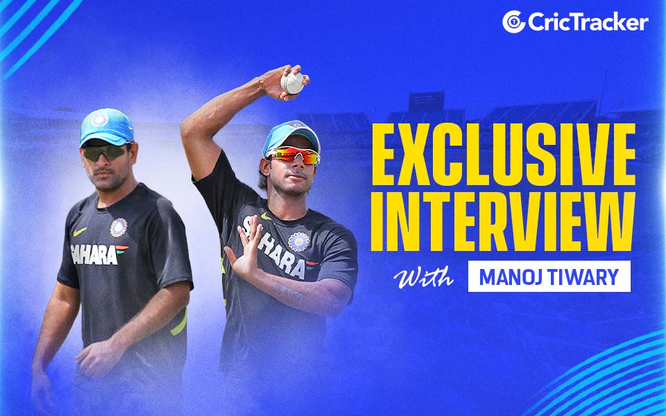 MS Dhoni and Manoj Tiwary