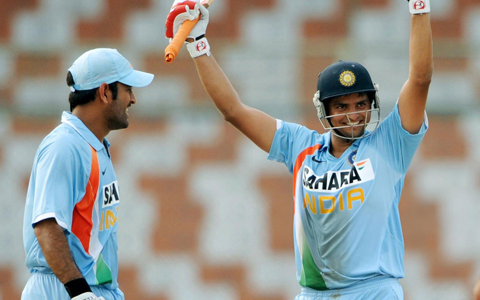 MS Dhoni and Suresh Raina