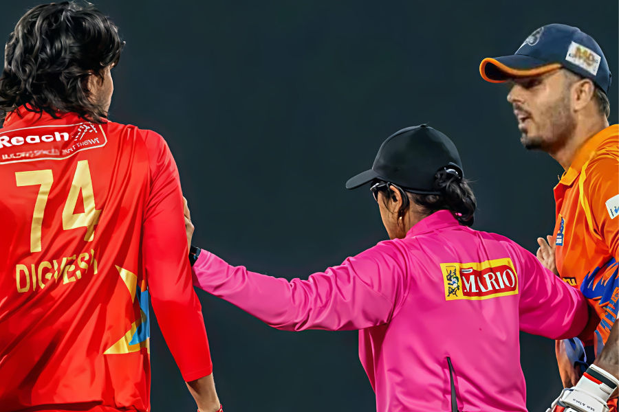DPL 2025: Digvesh Rathi penalized heavily following verbal altercation with Nitish Rana