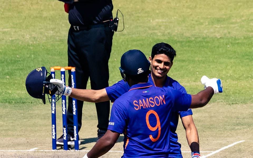 Shubman gill and Sanju samson