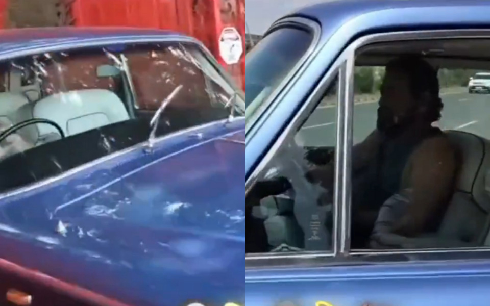 WATCH: MS Dhoni spotted driving his vintage Rolls-Royce in Ranchi