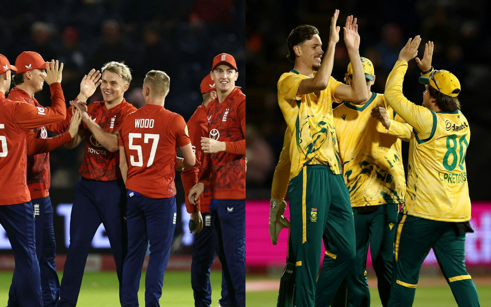 England and South Africa