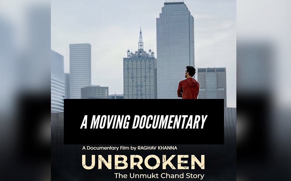 Unbroken: The Unmukt Chand Story Movie Review: A tale of triumphs and setbacks