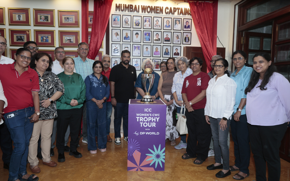 MCA honours female captains with special gesture as Women’s World Cup 2025 Trophy Tour arrives in Mumbai