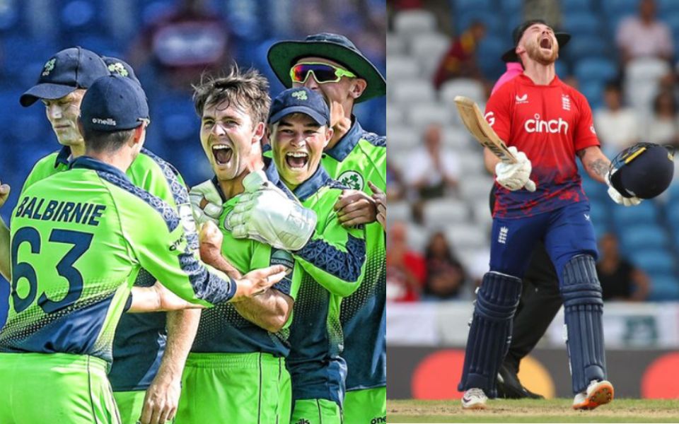 File pic of Ireland and England during a T20I