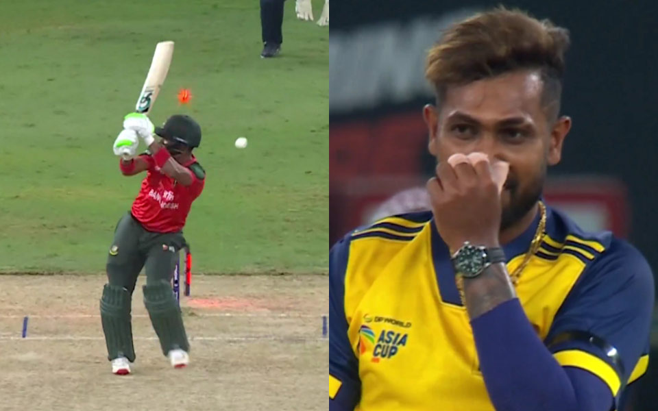Tanzid Hasan Tamim and Nuwan Thushara