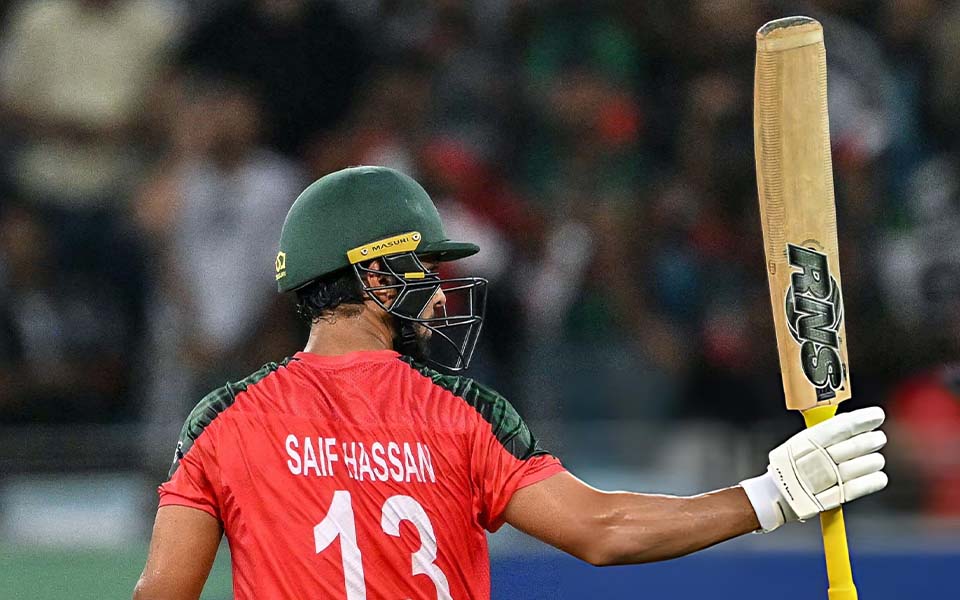 Asia Cup 2025: 'Confident of reaching the final' - Saif Hassan after Bangladesh's victory over Sri Lanka