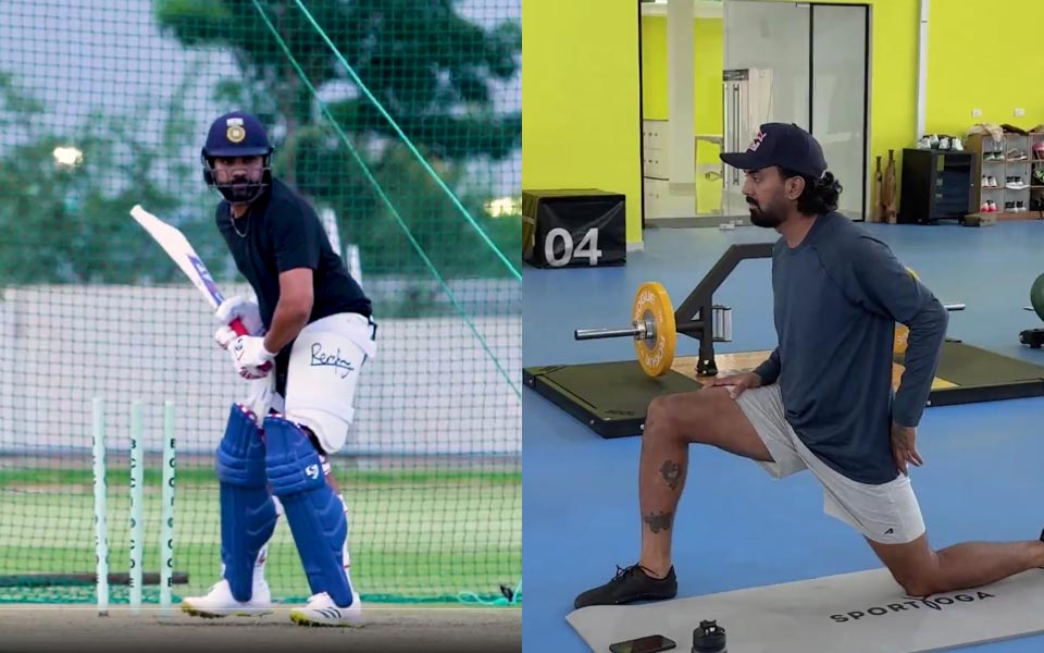 [Watch] Rohit Sharma and KL Rahul sweat it out at BCCI Centre of Excellence