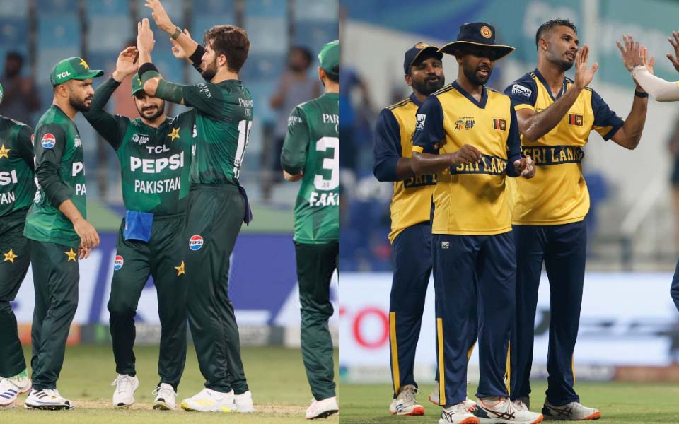 Pakistan and Sri Lanka