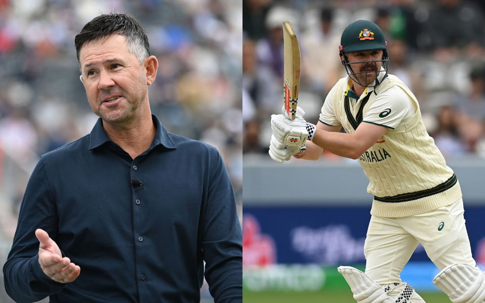 Ricky Ponting and Travis Head