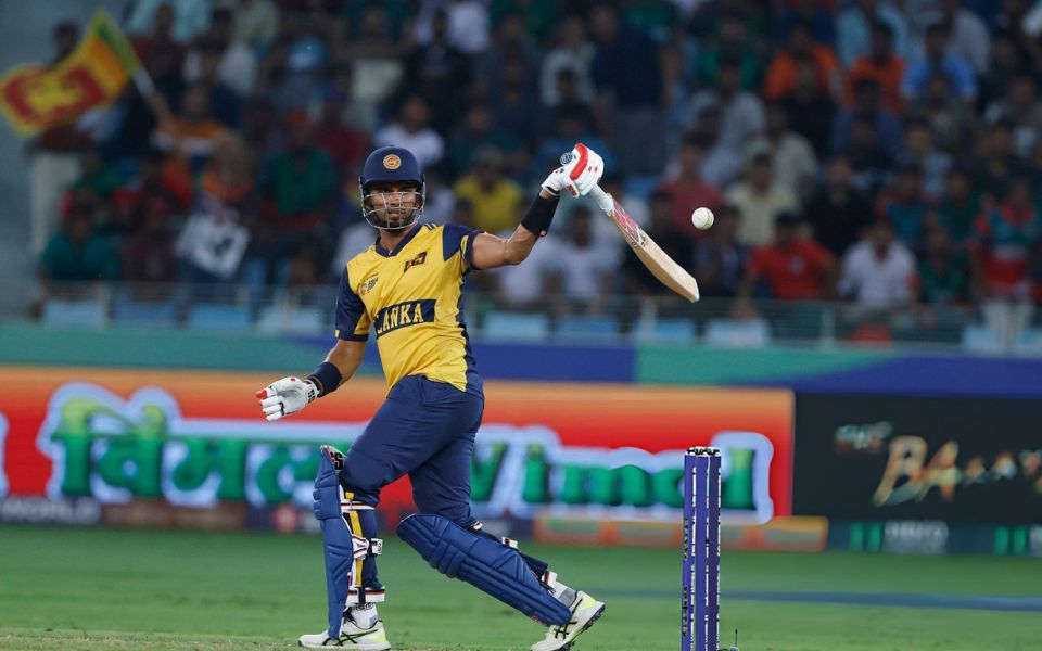 Dasun Shanaka during the Asia Cup 2025