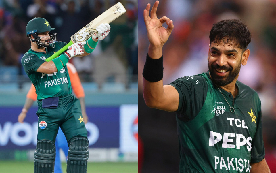 Sahibzada Farhan and Haris Rauf