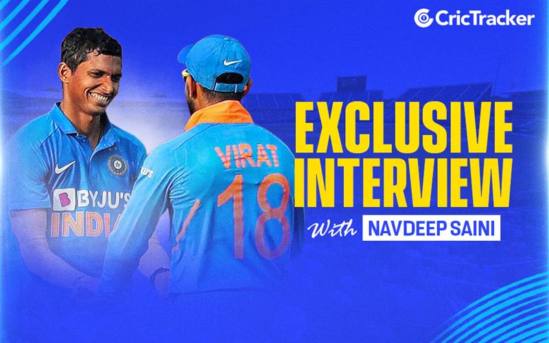 'He is an aggressive captain' - Navdeep Saini opens up on Virat Kohli's captaincy style [Exclusive]