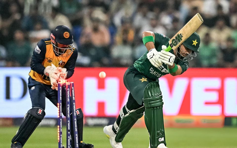 Saim Ayub during Asia Cup 2025