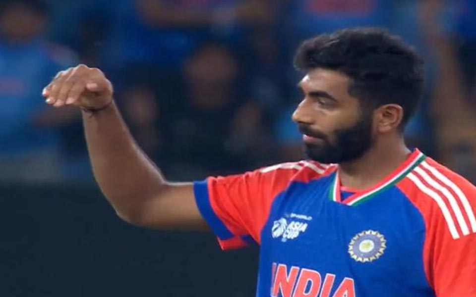 [WATCH] Asia Cup 2025, Final: Jasprit Bumrah cleans up Haris Rauf, celebrates with ‘fighter jet’ gesture
