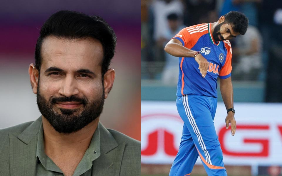 Irfan Pathan and Jasprit Bumrah