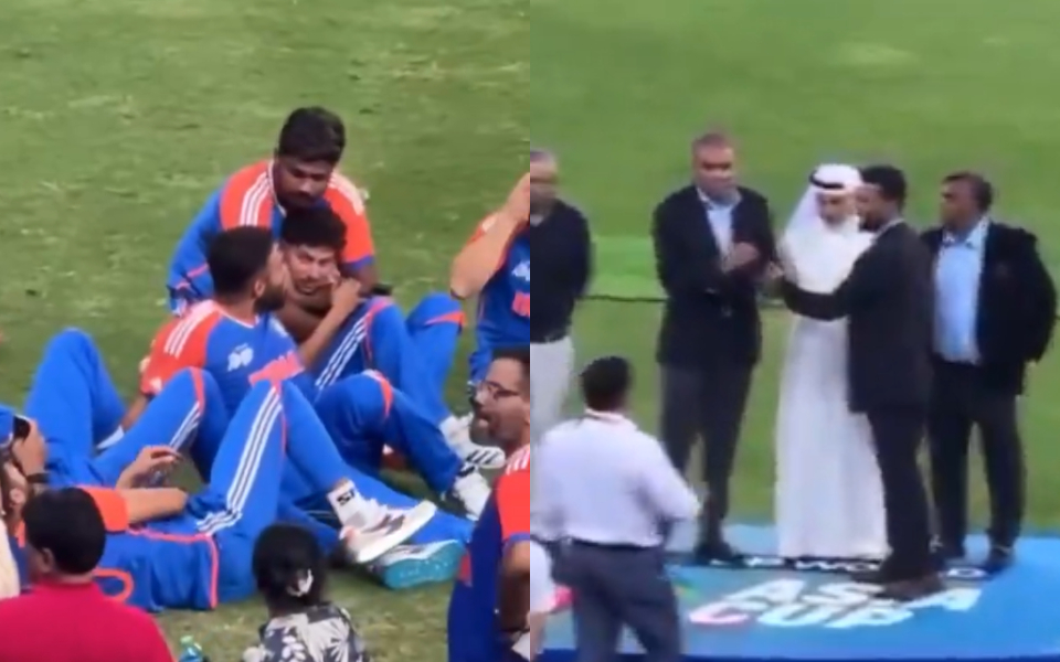 Asia Cup 2025: Indian team members ignore Mohsin Naqvi's presence on stage