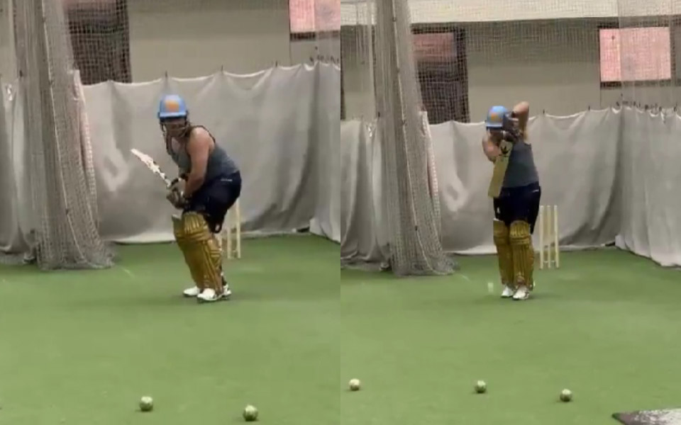 Umar Akmal shares batting practice video from NCA after Pakistan lose Asia Cup final