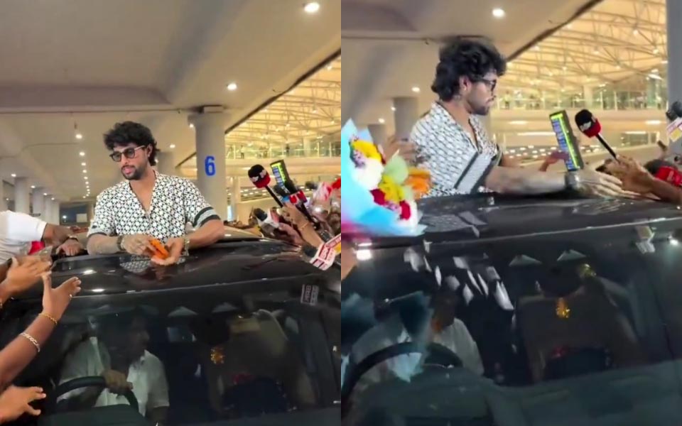 [WATCH] Tilak Varma gets hero’s welcome in Hyderabad after Asia Cup 2025 triumph