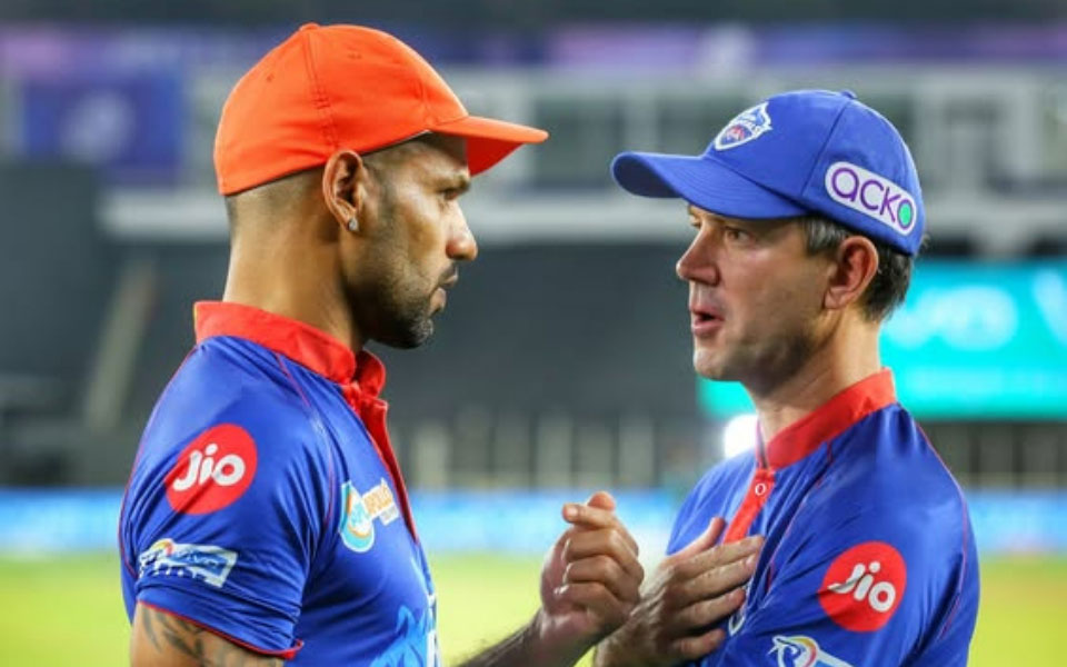 Shikhar Dhawan and Ricky Ponting
