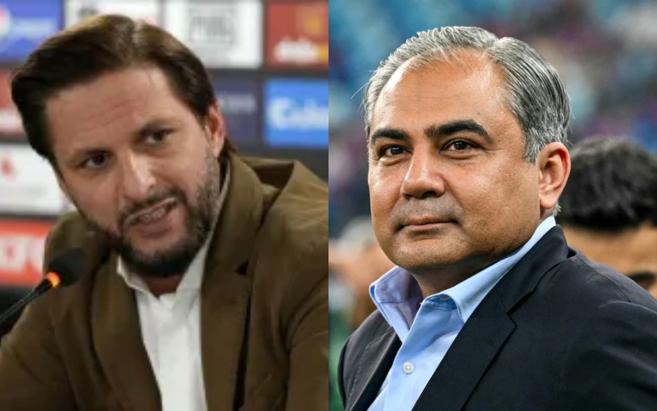 'Would be a big decision' - Shahid Afridi requests PCB chief Mohsin Naqvi to resign