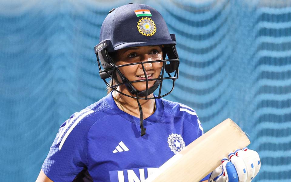 Women's World Cup 2025: Harmanpreet Kaur during a practice session