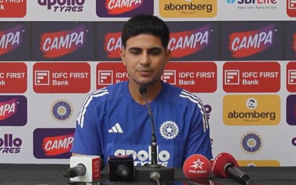 Shubman Gill.