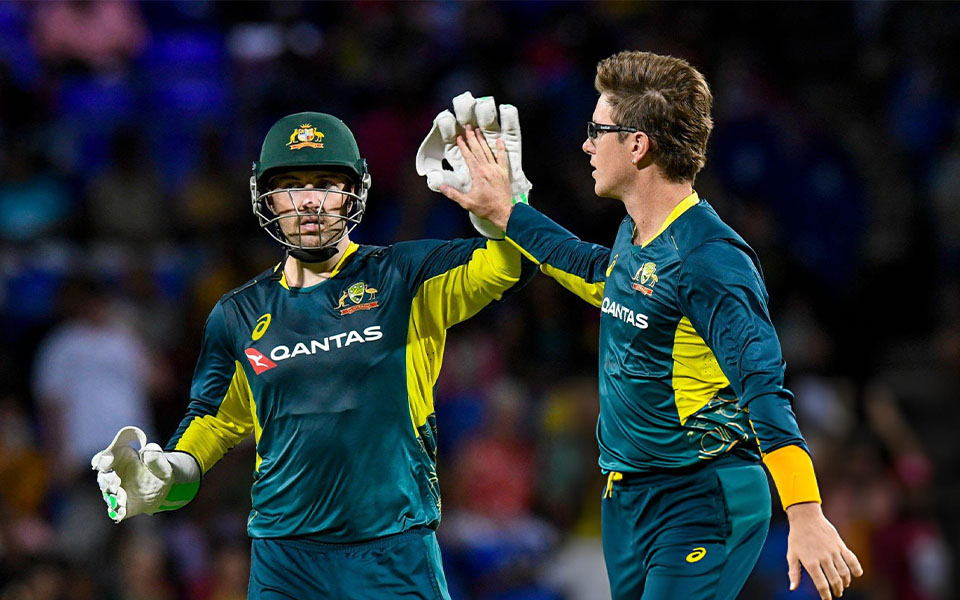 Adam Zampa and Josh Inglis