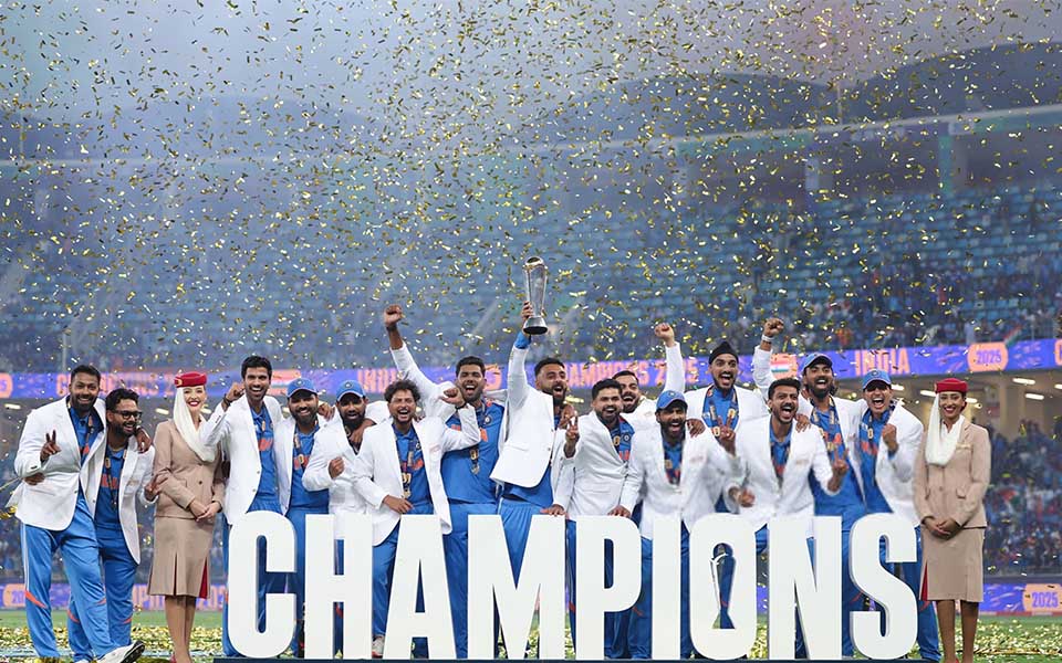Team India Champions Trophy