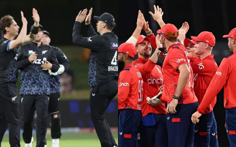 New Zealand and England