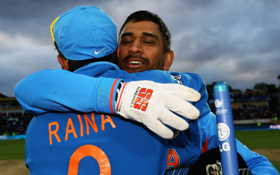 MS Dhoni and Suresh Raina